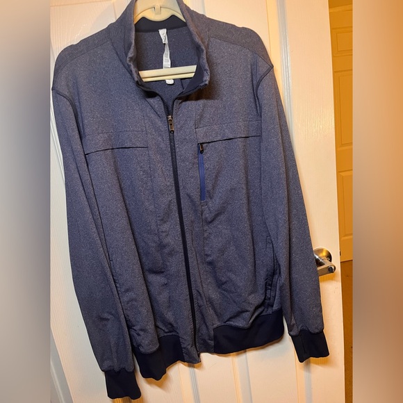 Lululemmon Post Gravity Blue men’s jacket - Picture 5 of 5